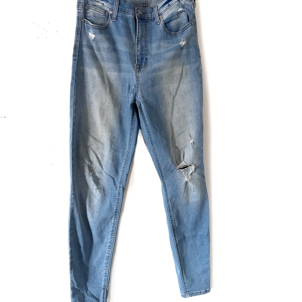 Celebrity Pink High Waist Distressed Jeans